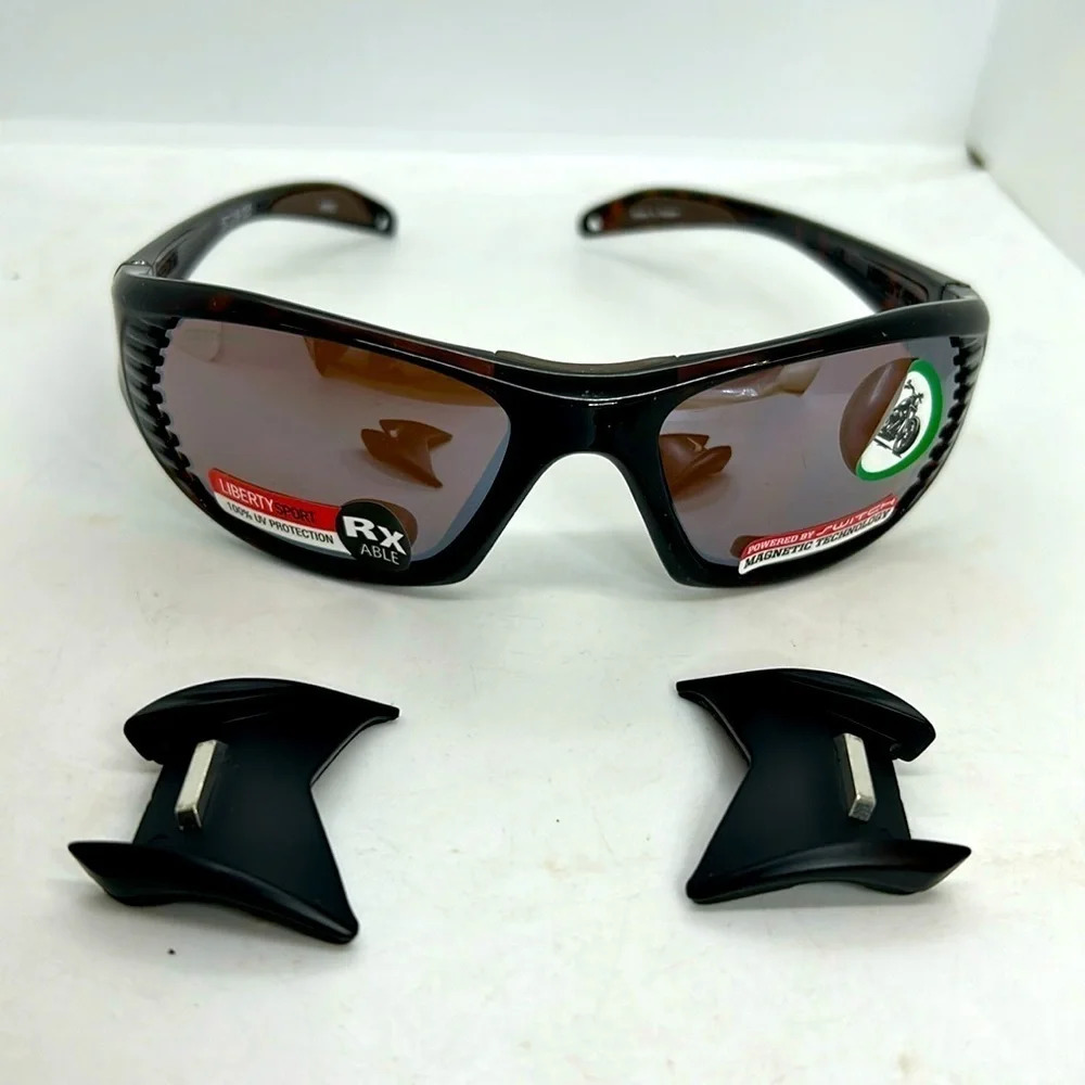 RecSpecs Free Spirit Sunglasses Frames RXable Black/Tortoise 57-18-125. NWT